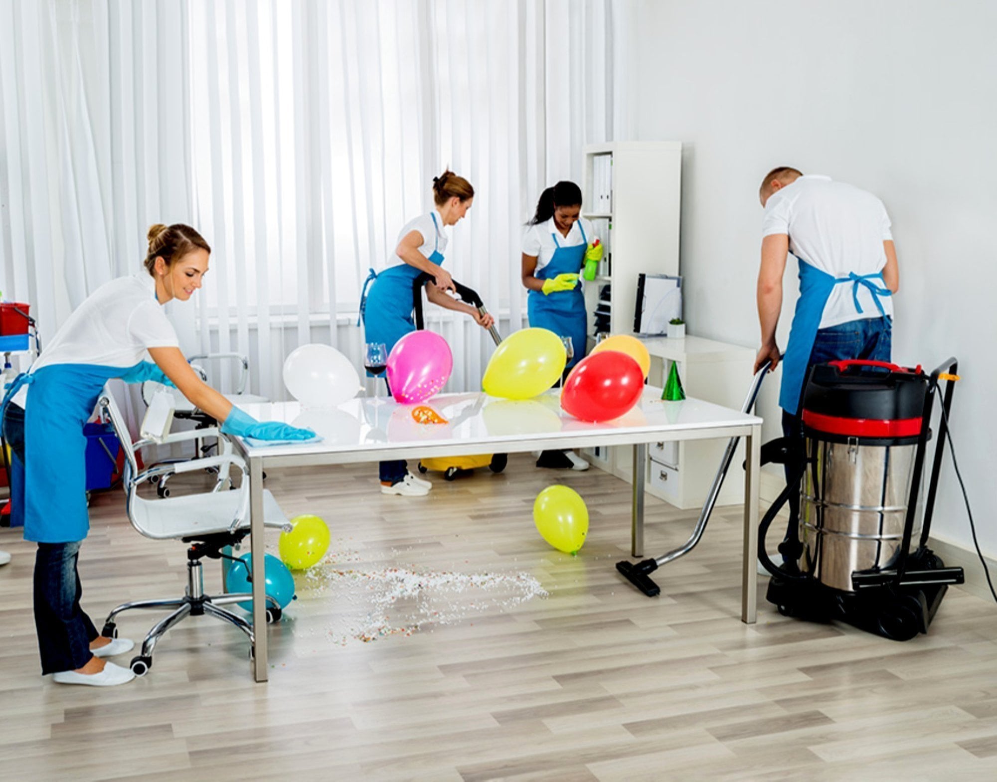Evenementen schoonmaak